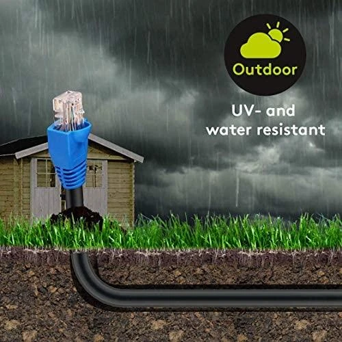 Goobay GB CAT6 U/UTP OUTDOOR Juodas 20M