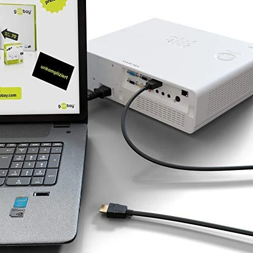 Goobay Gogobay 51821 High Speed HDMI™ kabelis, 3 m, auksinu padengtas Gogobay