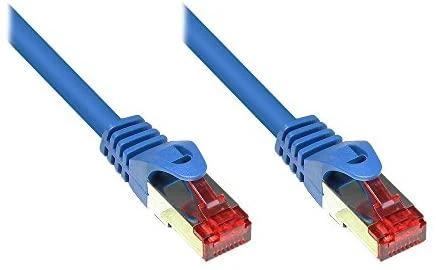 „Good Connections“ RNS komutacinis kabelis su apsaugine danga, Cat. 6, S/FTP, PiMF, PVC, 250MHz, baltas, 10m, „Good Connections“ (8060-100W)