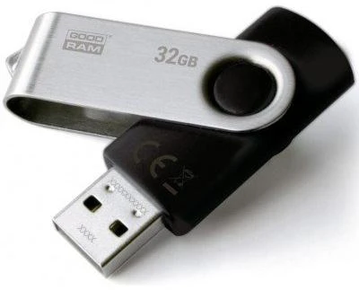 Atmintinė USB 3.0 GOODRAM UTS3 32GB, juoda sp.