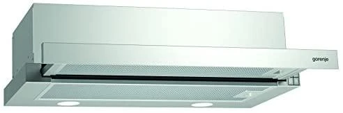 Gartraukis Gorenje | Hood | BHP623E8X | Telescopic | Energy efficiency class B | Plotis 60 cm | 610 m³/h | Mechanical control | LED | Nerūdijantis plienas