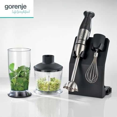 Gorenje | Maišytuvas | HBC807QB | Hand Maišytuvas | 800 W | Greičių skaičius Variable | Chopper | Juodas