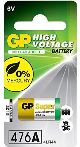 GP Battery 476A 4LR44 6V Alkaline Baterija 1 vnt.