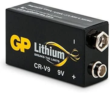 Gp Batteries GP 9V CR-V9 6f22 baterijos 1 vnt.