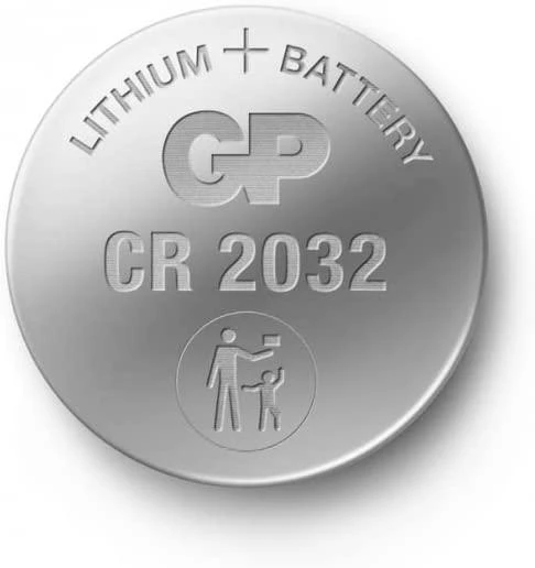 GP Baterija GP sagos elementas ličio CR2032, 3V, 4 lizdinė plokštelė
