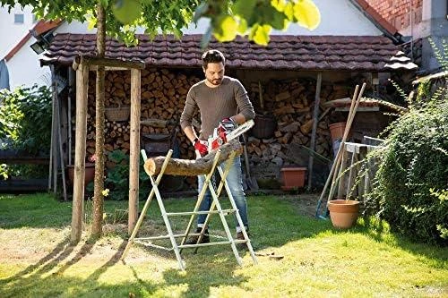 Akumuliatorinis grandininis pjūklas 40V 2x 2.0 Ah Ikra Mogatec ICC 2/2035