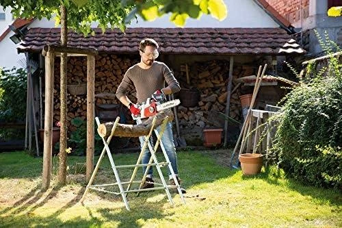 Akumuliatorinis grandininis pjūklas 40V 2x 2.0 Ah Ikra Mogatec ICC 2/2035
