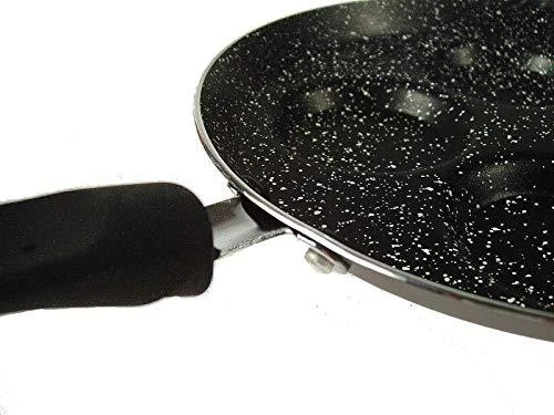King Hoff Keptuvė Kinghoff kiaušinių keptuvė, aliuminis, juodas marmuras, skersmuo 24 cm