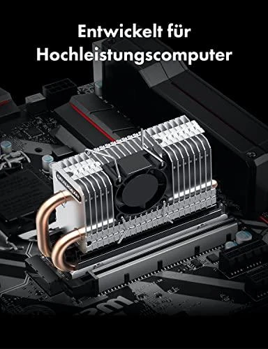 Graugear M.2 SSD aušintuvas su ventiliatoriumi