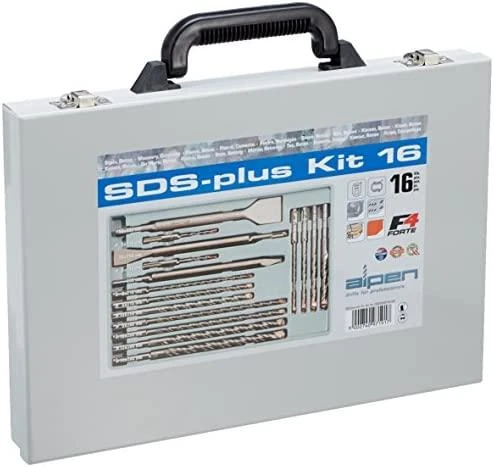 Grąžtas ALPEN 500016100 SDS-PLUS Drill set
