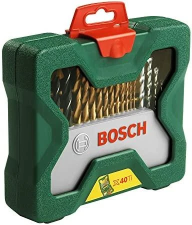 Grąžtas Grąžtų ir sukimo antgalių komplektas Bosch 2607017334; 40 vnt.