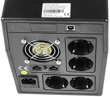 Green Cell Žalias Cell GREENCELL UPS Power Proof 2000VA 1200W