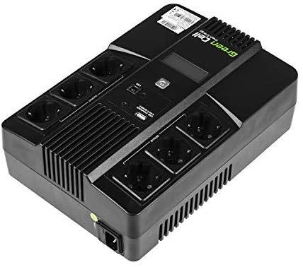 Green Cell Žalias Cell GREENCELL UPS06 UPS Žalias Cell AiO su LCD 600VA