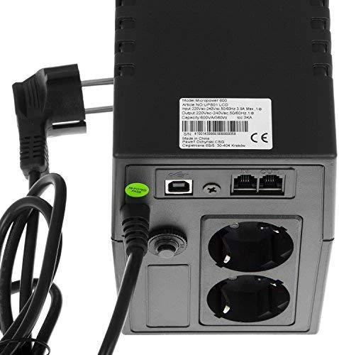 Green Cell Žalias Cell Žalias Cell UPS Power Proof 600VA 360W