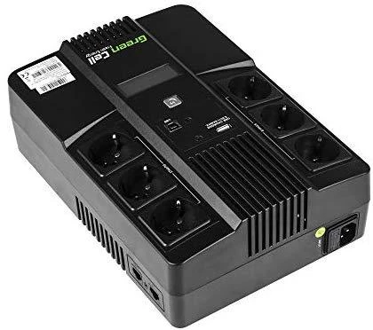 Green Cell Žalias Cell GREENCELL UPS06 UPS Žalias Cell AiO su LCD 600VA