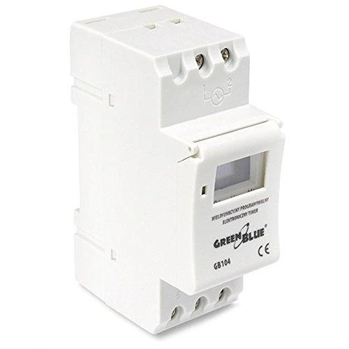 GreenBlue PROGRAMUOJAMAS ELEKTRONINIS LAIKO JUNGIKLIS GB-104