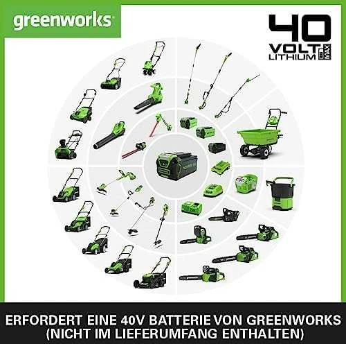 Greenworks žoliapjovė ir krūmapjovė GD40BC 40 cm 40V, be akumuliatoriaus ir kroviklio