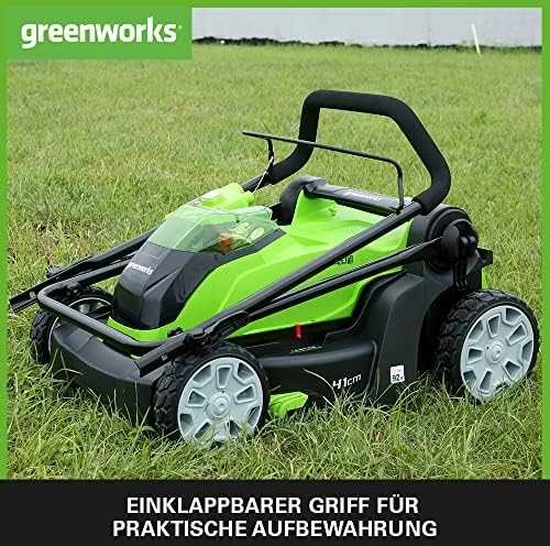 Greenworks Vejapjovė G40LM41, 41cm, 40V, be akumuliatoriaus ir kroviklio