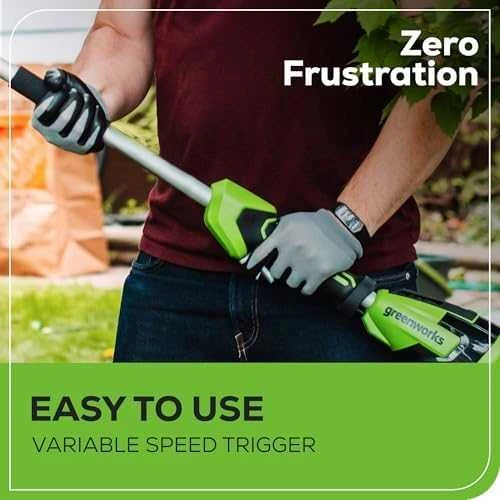 Greenworks Grandininė aukštapjovė G40PSF 20 cm, 40V, be akumuliatoriaus ir kroviklio