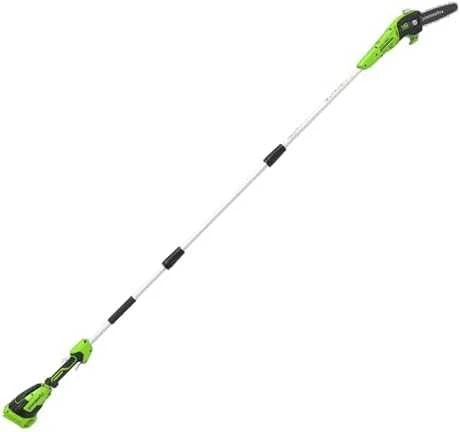 Greenworks Grandininė aukštapjovė G40PSF 20 cm, 40V, be akumuliatoriaus ir kroviklio