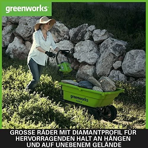 Greenworks 40V g40gc Savaeigis sodo karutis (be akumuliatoriaus)