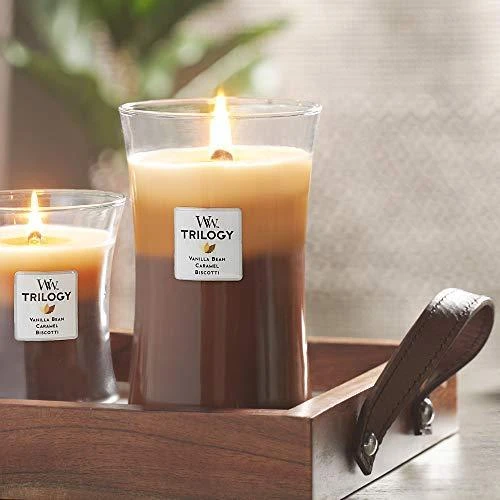 WoodWick Aromatinė žvakė (Trilogy Cafe Sweets), 609,5 g