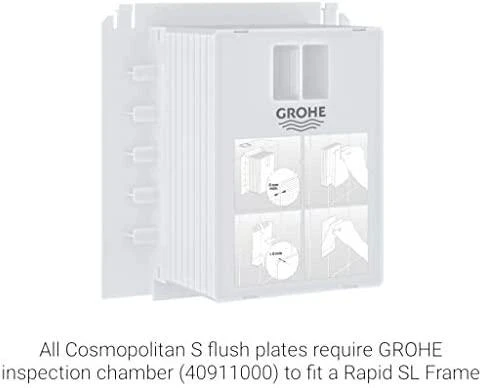 Vandens nuleidimo plokštė Grohe ARENA COSMOPOLITAN S 37624000