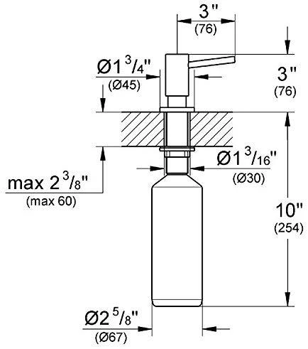 Dozatorius GROHE Cosmopolitan 40535000