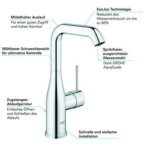 Praustuvo maišytuvas GROHE Essence New, L-dydis