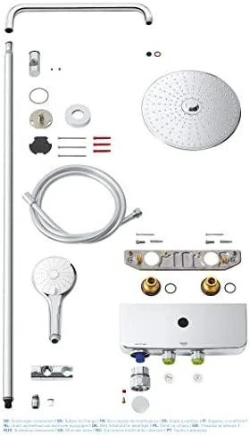Termostatinė dušo sistema Grohe EUPHORIA SMARTCONTROL SYSTEM 260 MONO 26509000