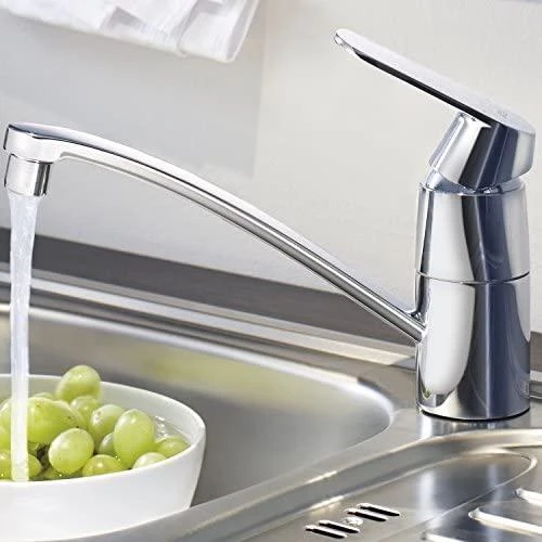 Plautuvės maišytuvas GROHE Eurosmart Cosmopolitan, Chromas, ilgu čiaupu