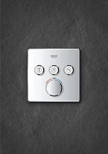 Virštinkinė dalis dušo maišytuvui Grohe, SmartControl kvadratinė, 3 valdikliai