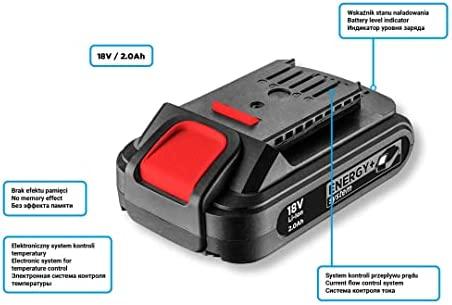 Akumuliatorius GRAPHITE Energy+ 18V 2Ah 58G001