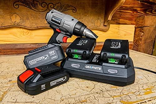 Akumuliatorius GRAPHITE Energy+ 18V 2Ah 58G001