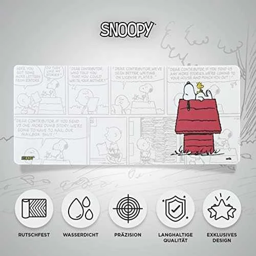 Kilimėlis Snoopy - Gaming/Desk Mat XXL (80 x 35 cm)
