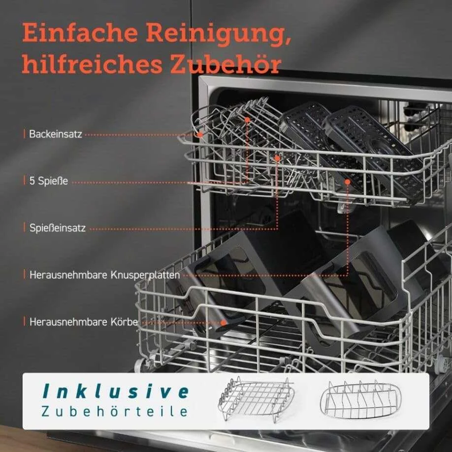 Gruzdintuvė Cosori Dual Basket CAF-R901-8.5 l juoda