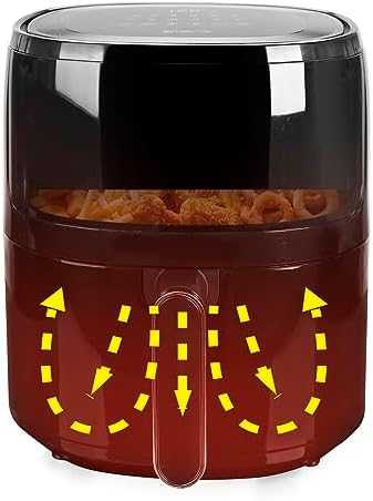 Emerio karšto oro gruzdintuvė 5 l, 1500 W su apžvalgos langeliu AF-129329.3
