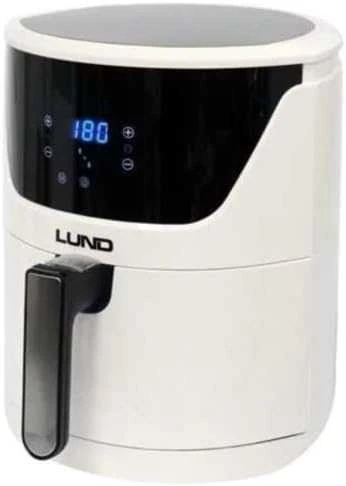 Karšto oro gruzdintuvė Lund 67575, 1400W, 3.7L, Baltos spalvos