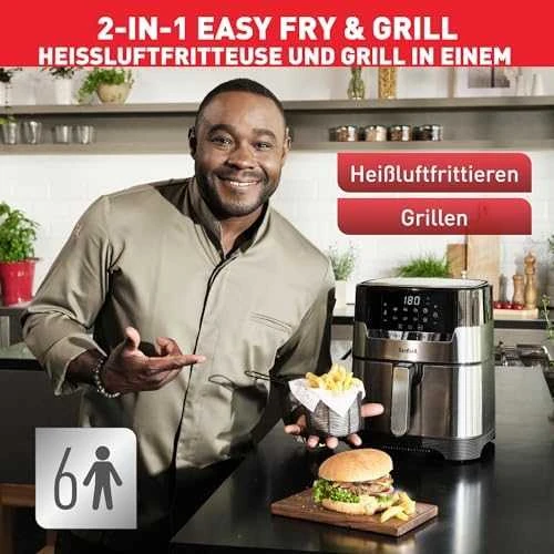 Gruzdintuvė Tefal Easy Fry & Grill Precision EY505D15