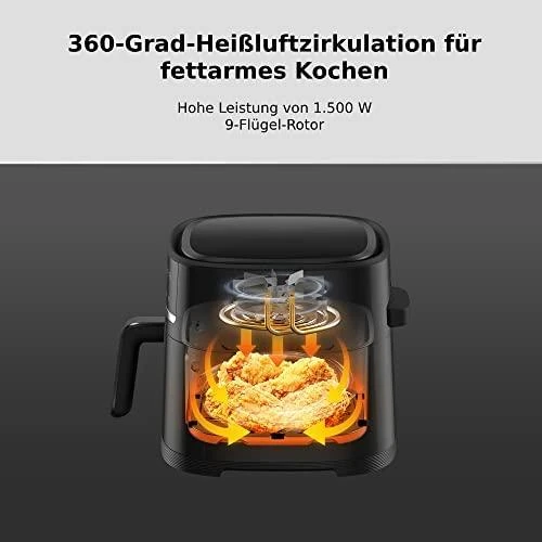 Gruzdintuvė Xiaomi Air Fryer 6L juodas