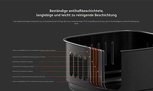 Gruzdintuvė Xiaomi Mi Smart Air Fryer Power 1500 W, Talpa 3.5 l, Balta