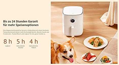 Gruzdintuvė Xiaomi Mi Smart Air Fryer Power 1500 W, Talpa 3.5 l, Balta