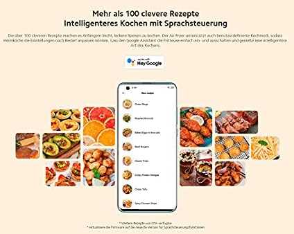 Gruzdintuvė Xiaomi Mi Smart Air Fryer Power 1500 W, Talpa 3.5 l, Balta