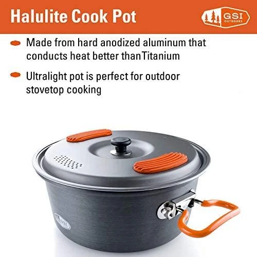 Gsi Outdoors JAV Puodas GSI Halulite Puodas 2L
