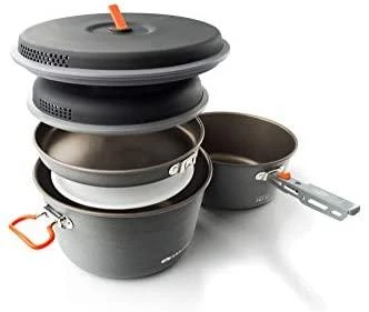 Gsi Outdoors JAV Puodų rinkinys GSI Pinnacle Base Camper Small
