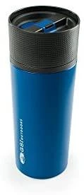 Termo puodelis GSI Outdoors Termo Glacier Commuter Mug - Raudona