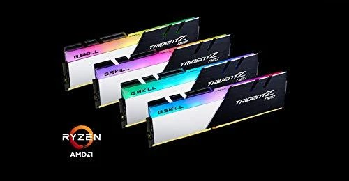 RAM G.SKILL F4-3600C16Q-32GTZNC G.Skill Trident Z Neo (skirta AMD) DDR4 32GB (4x8GB) 3600MHz CL16 1.35V XMP 2.0