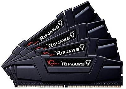 RAM G.SKILL Ripjaws V Juodas 128GB [4x32GB 3200MHz DDR4 CL16 XMP2.0 DIMM]