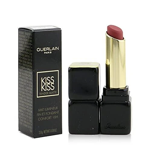 Guerlain Kiss Kiss Tender Matte Matiniai lūpų dažai, spalva - 214 Romantic Nude