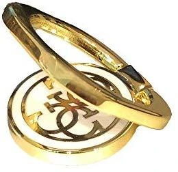 Guess Ring stand GURSEQGWH auksinis & baltos spalvos 4G